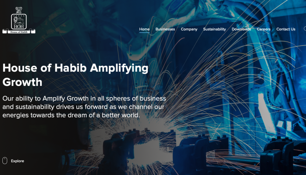 House of Habib Corporate Website