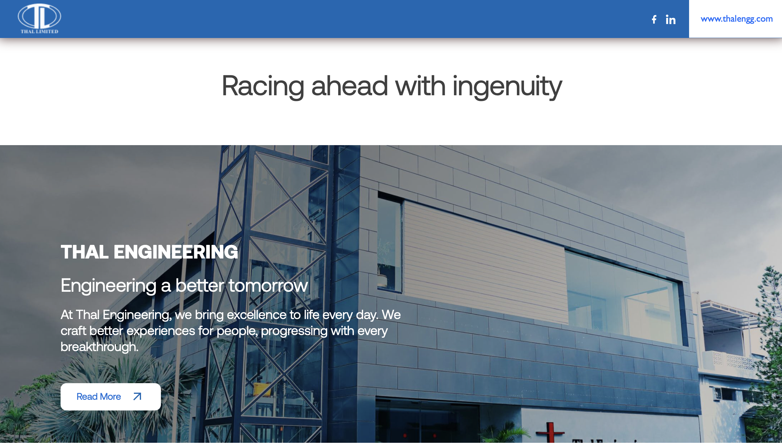 Thal Limited Website 2